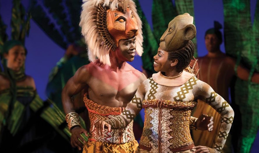 The Lion king on Broadway