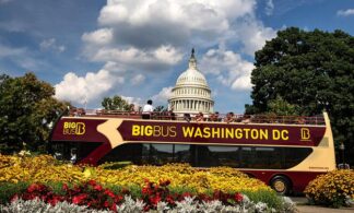 Classic: Hop-on, Hop-off Sightseeing bus tour of Washington DC